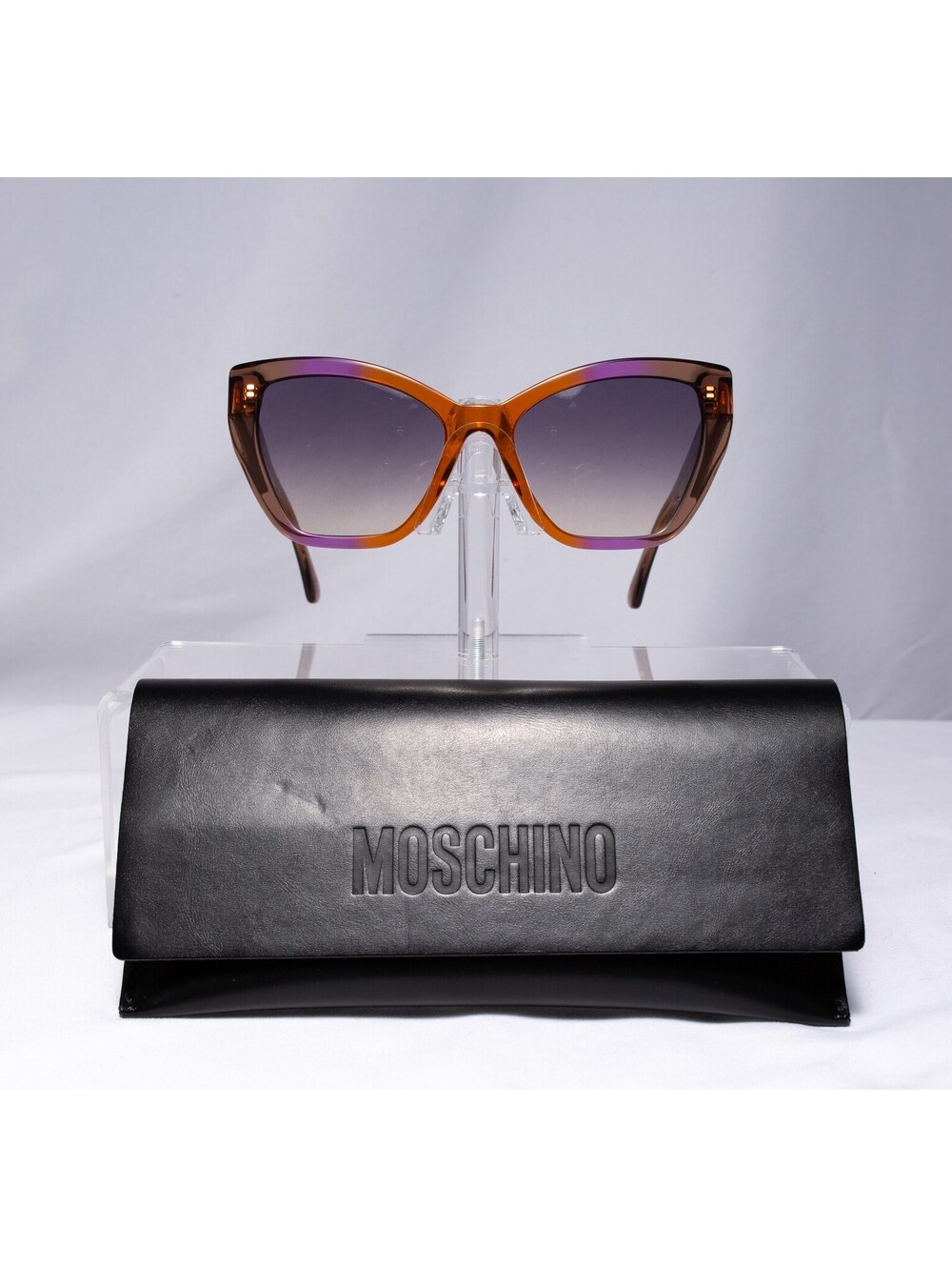 Moschino Purple And Orange Detail Purple